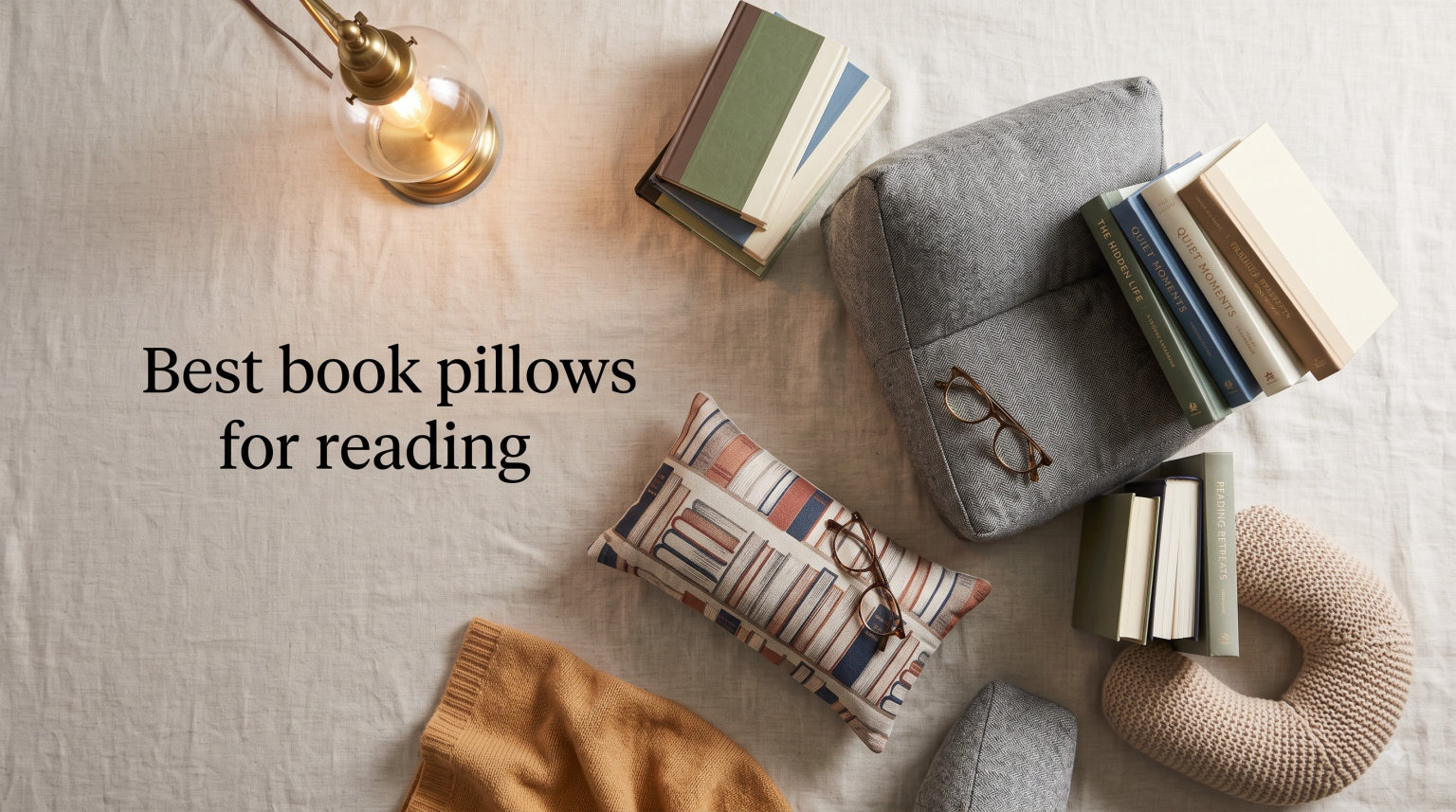 Best book pillows for reading