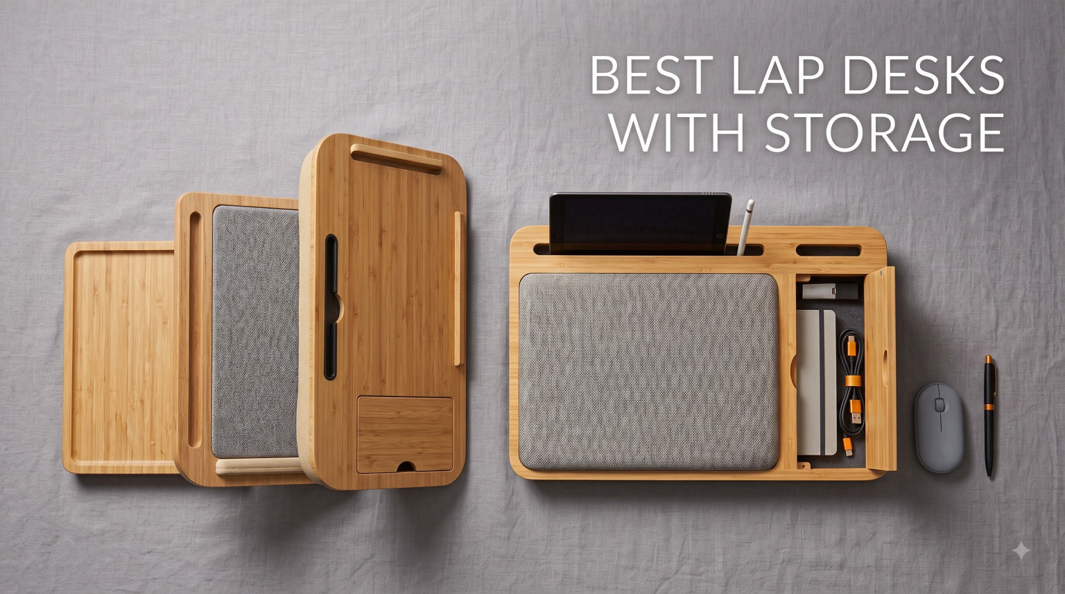 Best lap desks with storage