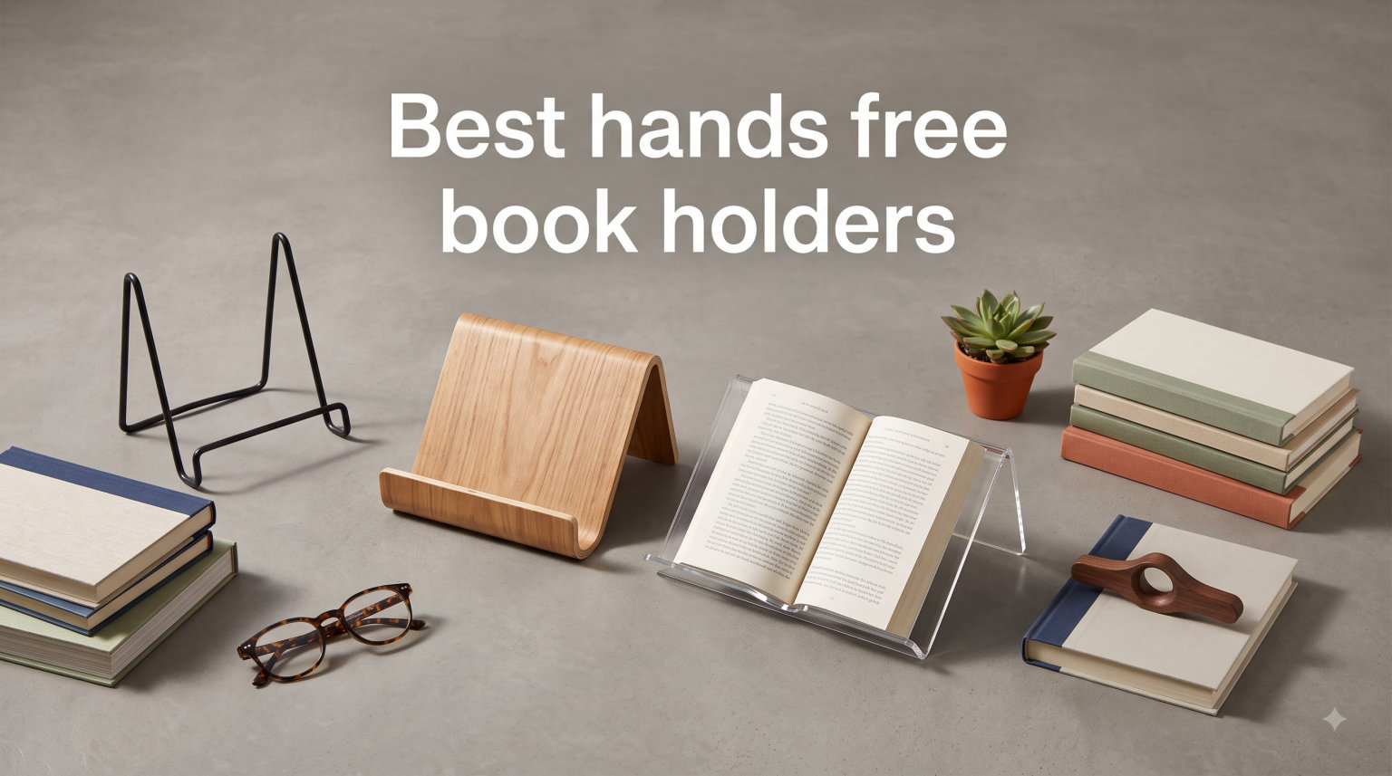 Best hands free book holders