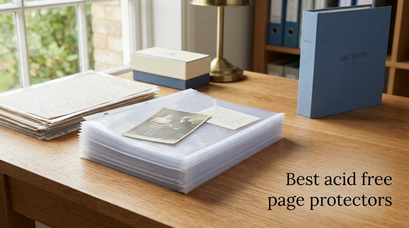 Best acid free page protectors
