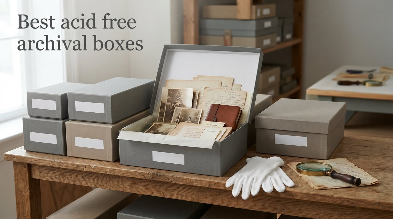 Best acid free archival boxes