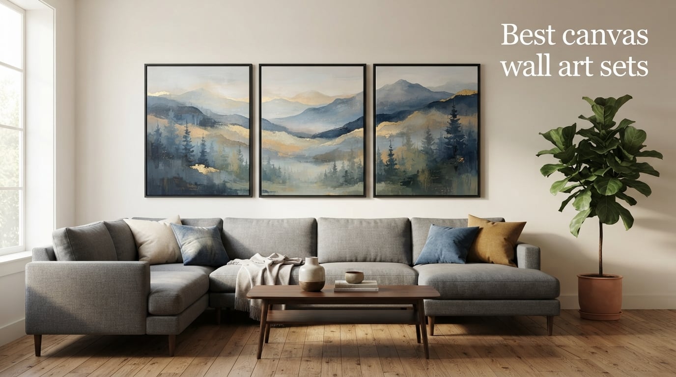 Best canvas wall art sets