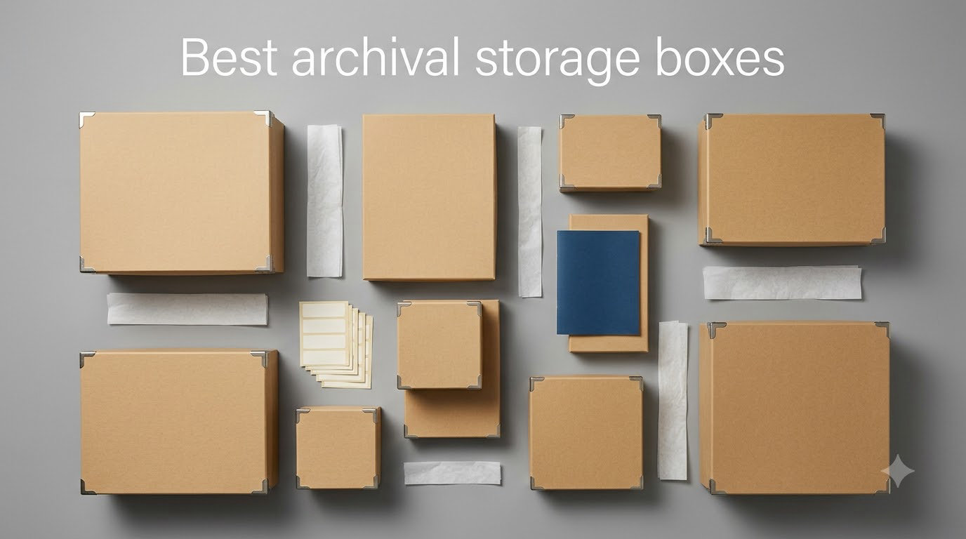 Best archival storage boxes