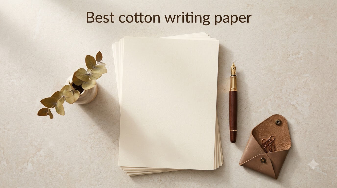 Best cotton writing paper