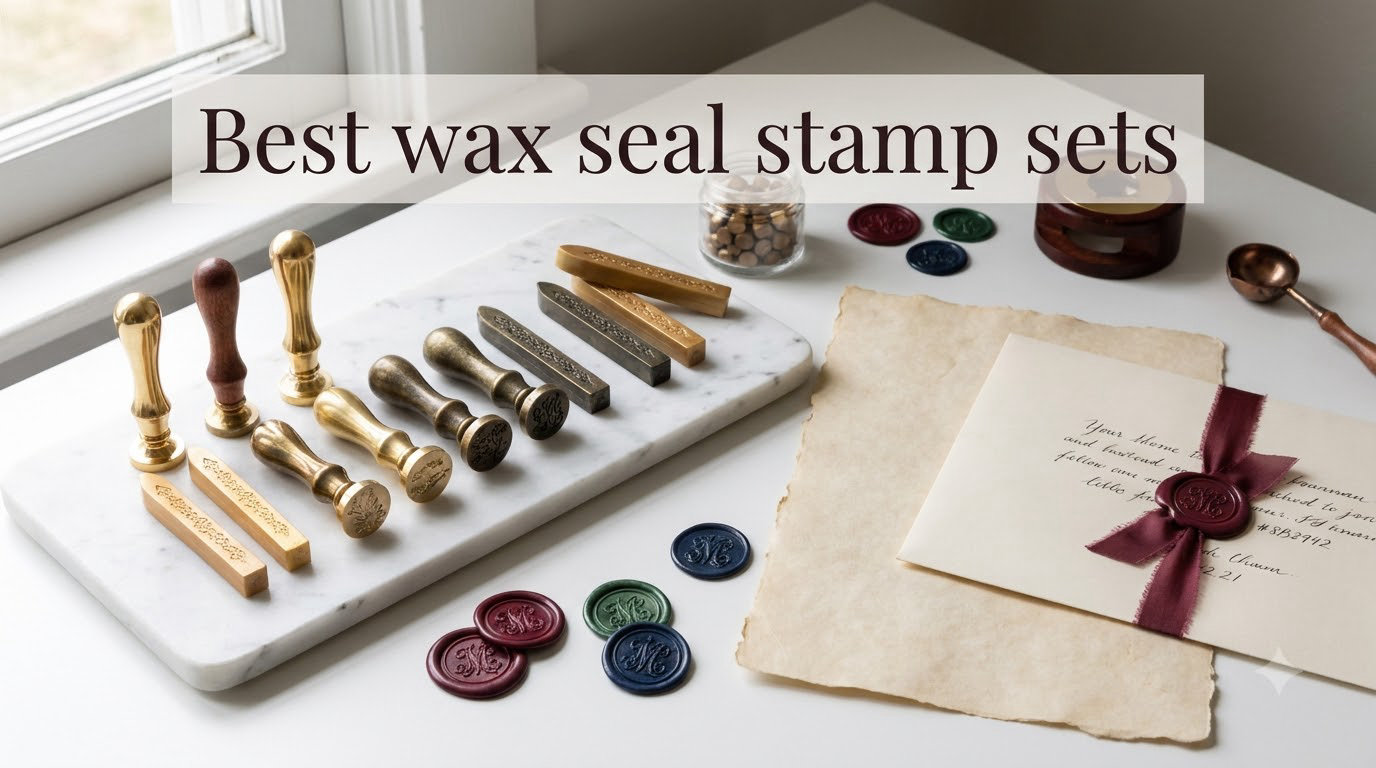 Best wax seal stamp sets