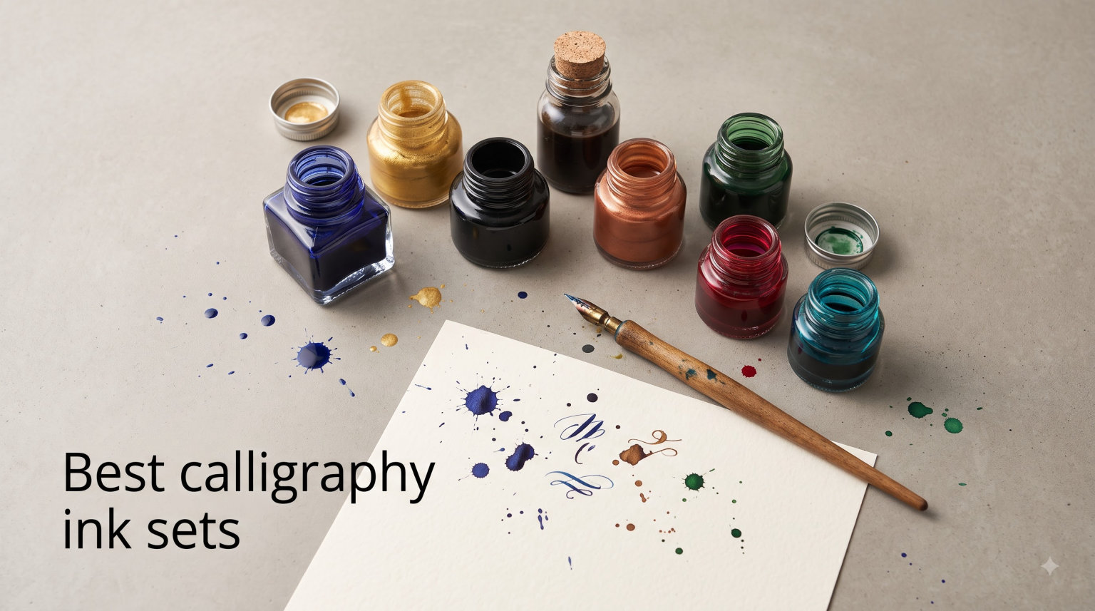 Best calligraphy ink sets
