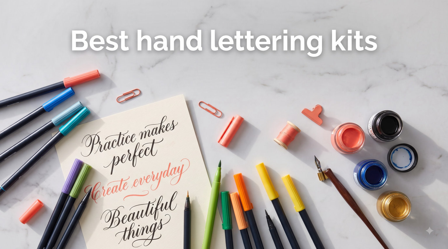 Best hand lettering kits