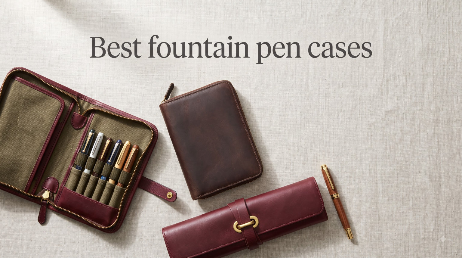 Best fountain pen cases