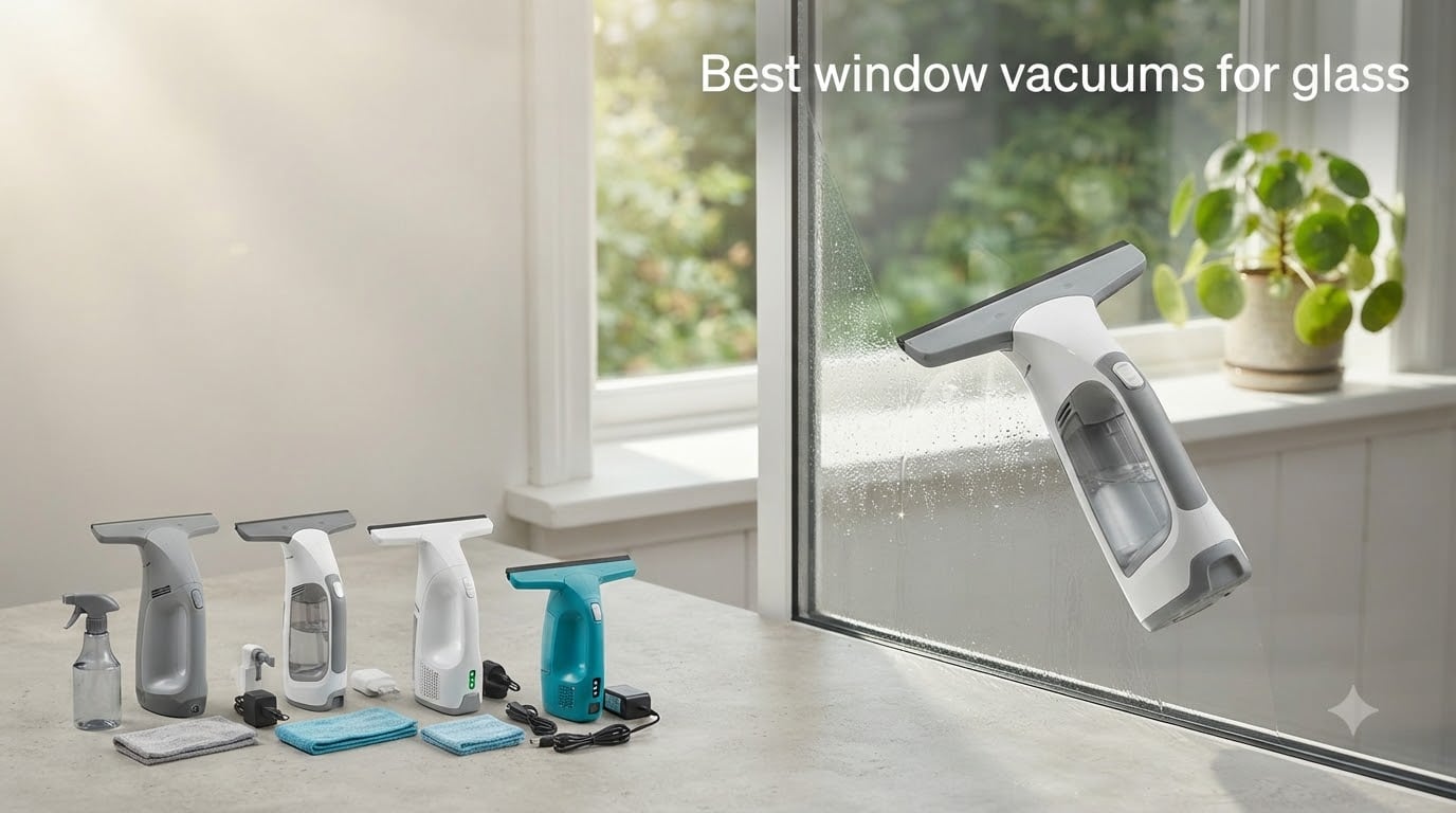 Best window vacuums for glass
