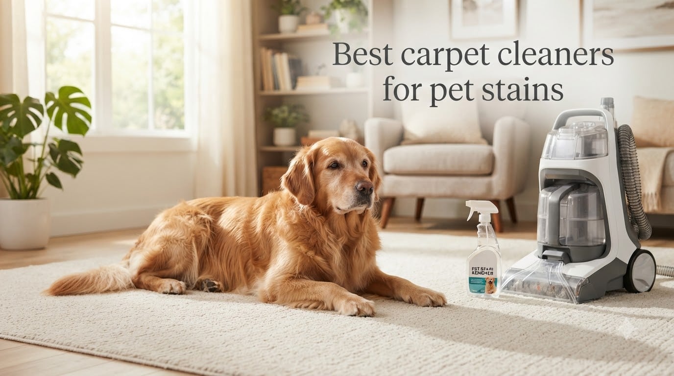 Best carpet cleaners for pet stains