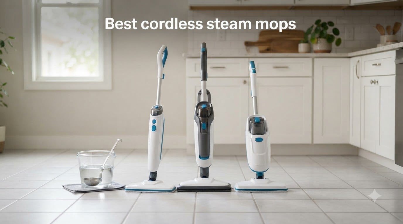 Best cordless steam mops
