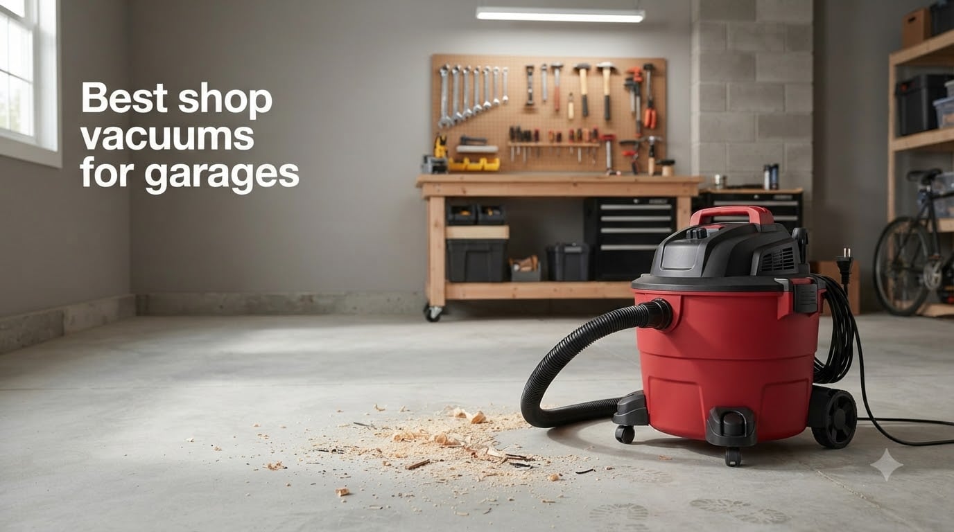 Best shop vacuums for garages
