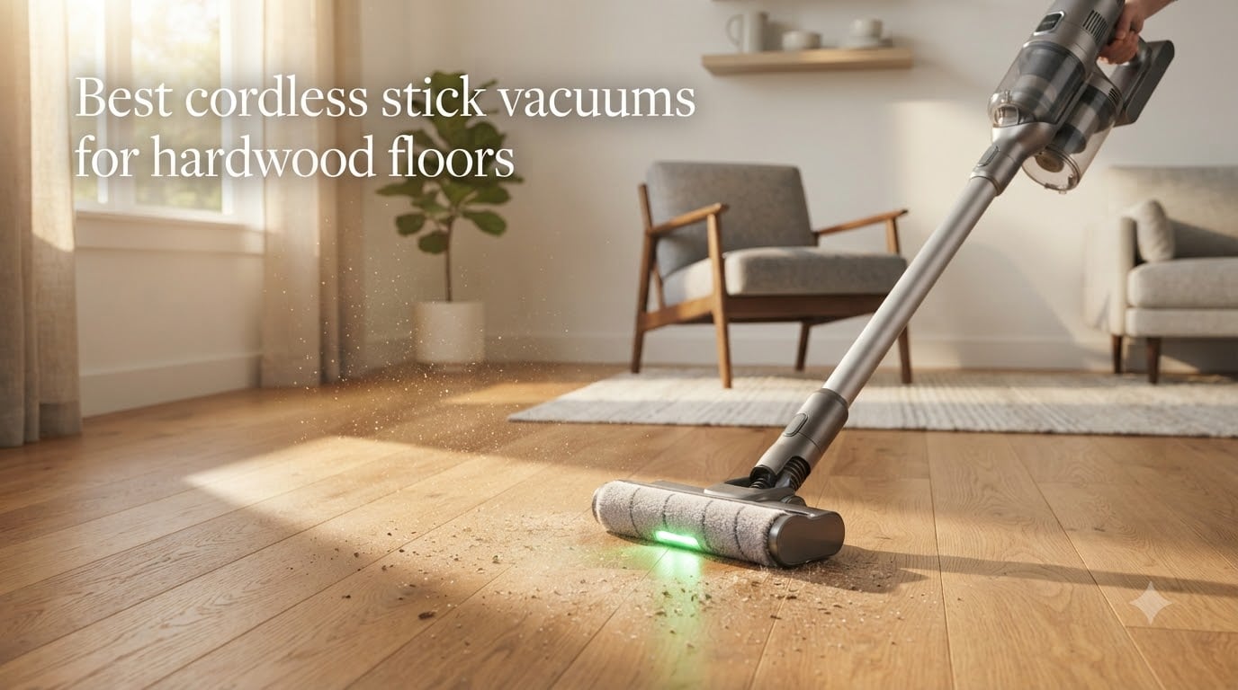 Best cordless stick vacuums for hardwood floors
