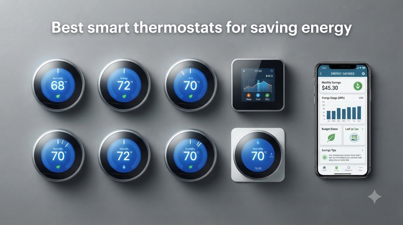 Best smart thermostats for saving energy