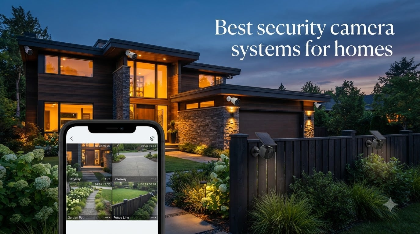 Best security camera systems for homes