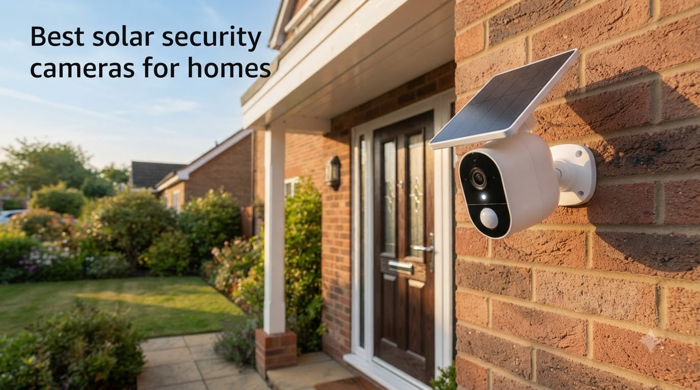 Best solar security cameras for homes