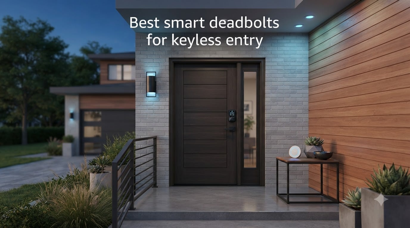 Best smart deadbolts for keyless entry