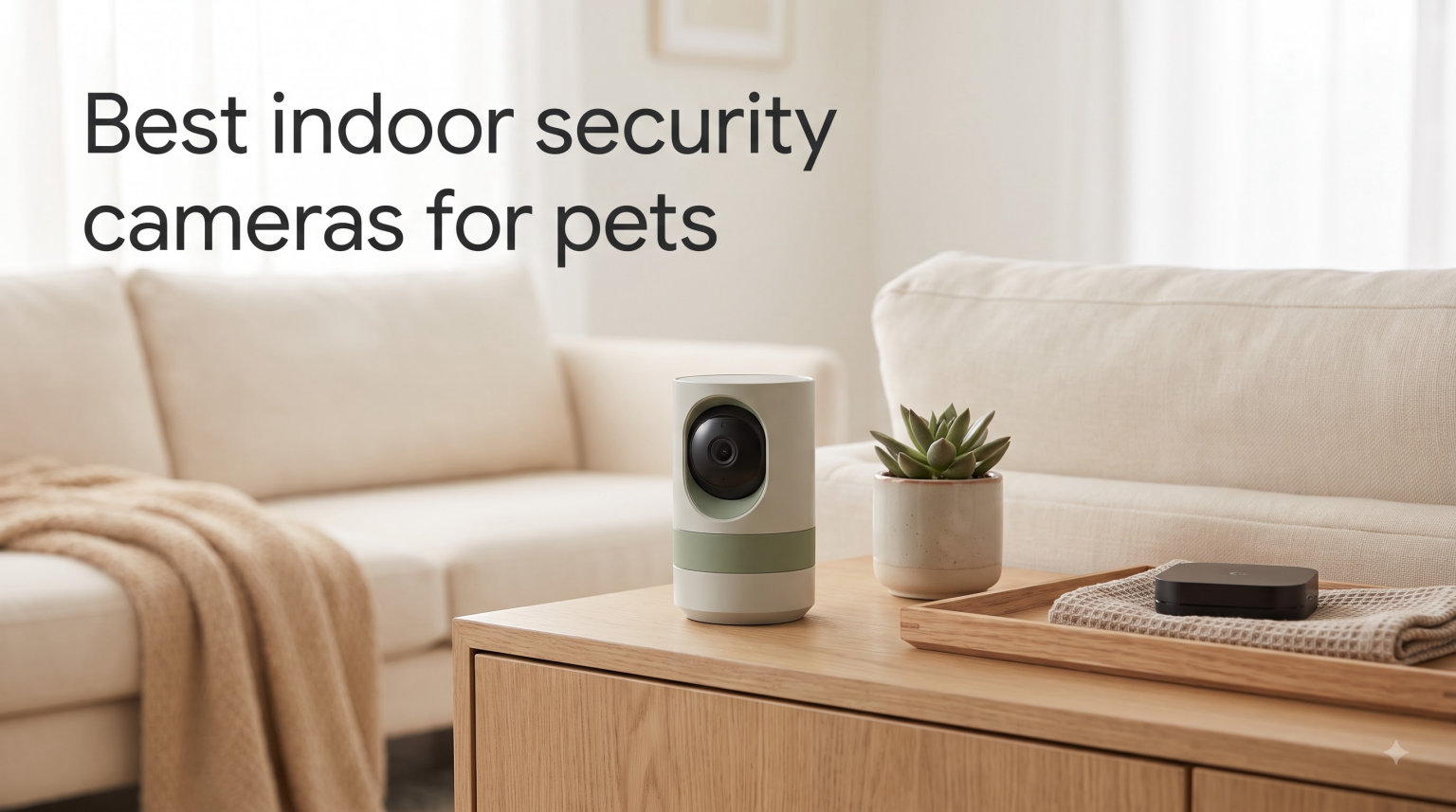 Best indoor security cameras for pets