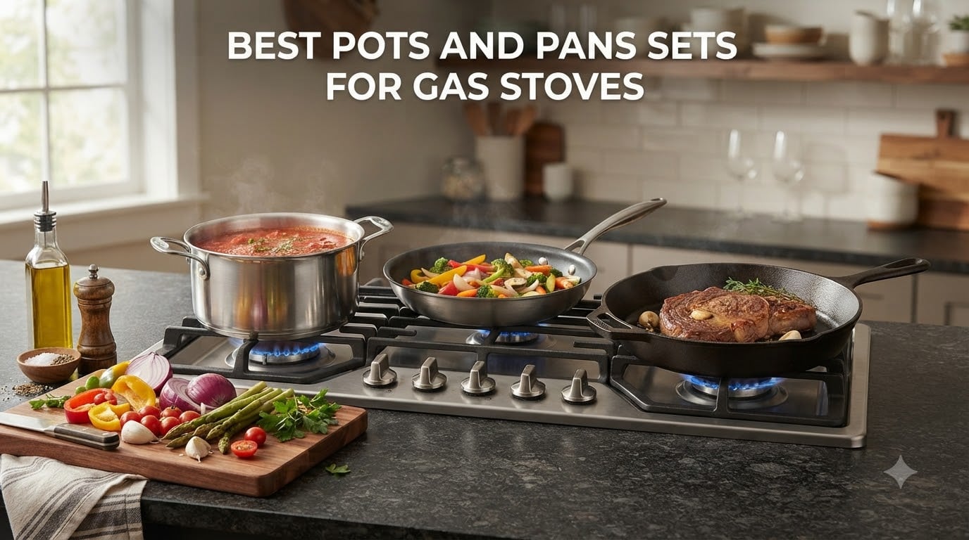 Best pots and pans sets for gas stoves