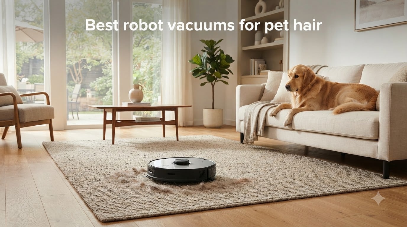 Best robot vacuums for pet hair