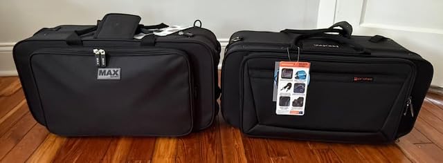 Protec Trumpet Rectangular PRO PAC Case with Mute Storage Compartment, Model PB301 Black customer photo 1