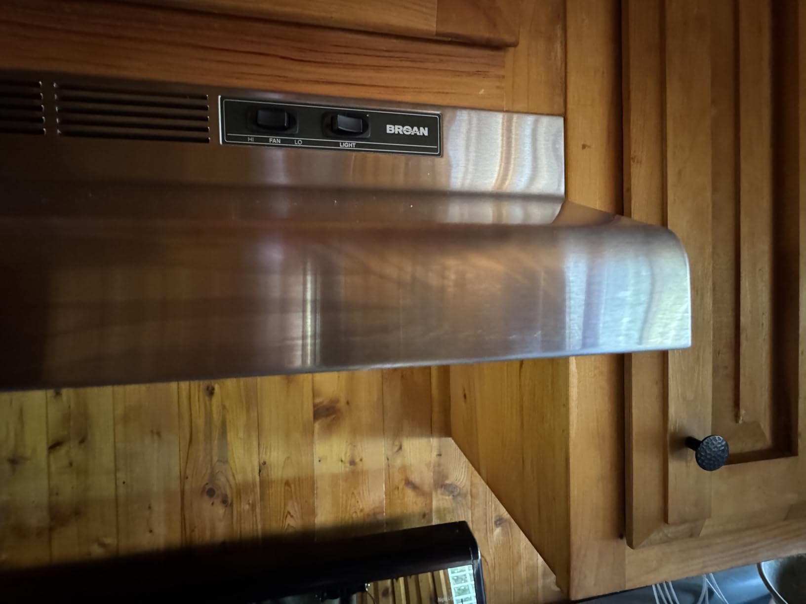 Broan-NuTone 413001 Non-Ducted Ductless Range Hood with Lights Exhaust Fan for Under Cabinet, 30-Inch, White customer photo 1