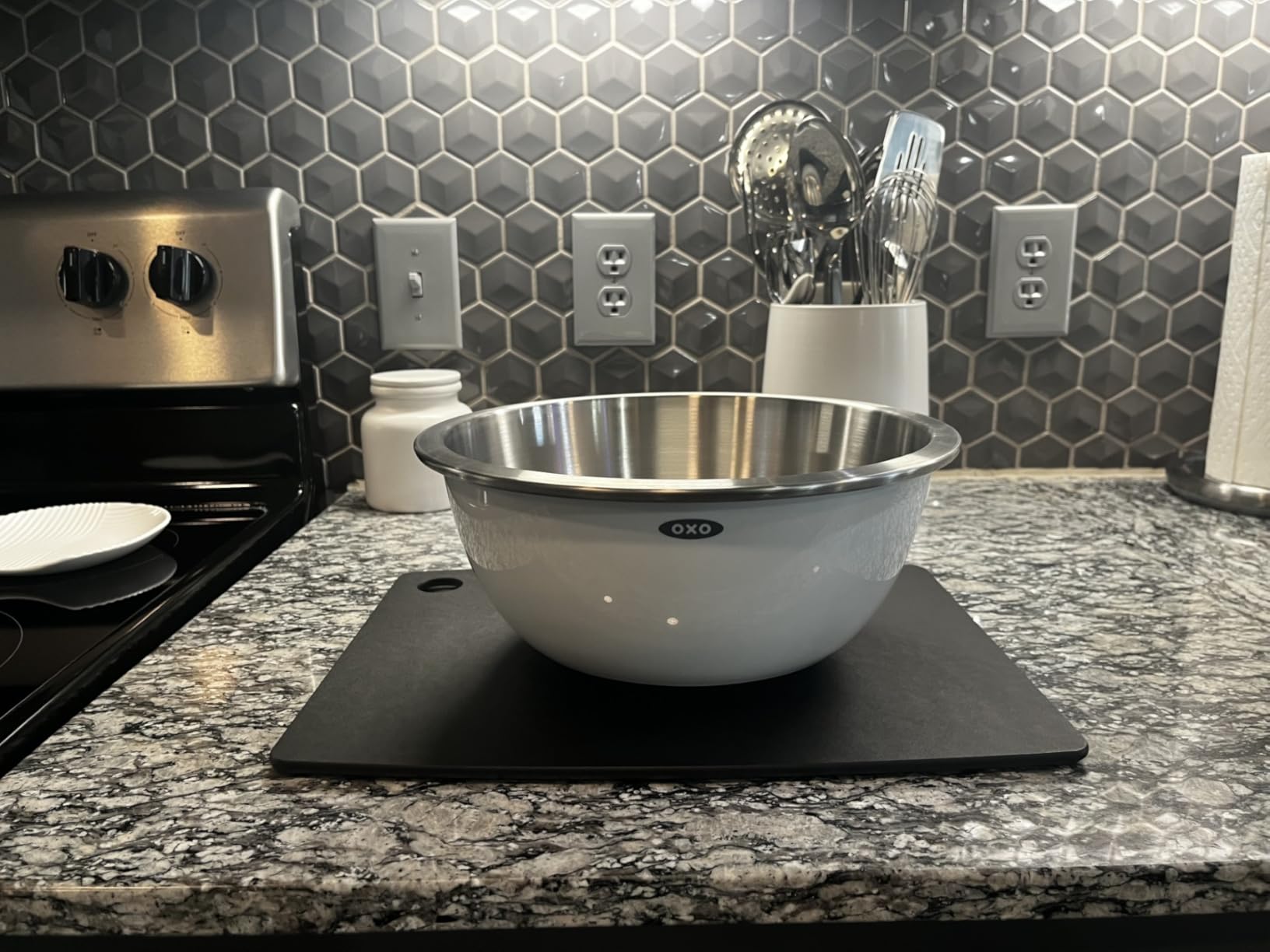 OXO Good Grips 3-Piece Stainless-Steel Mixing Bowl Set customer photo 1