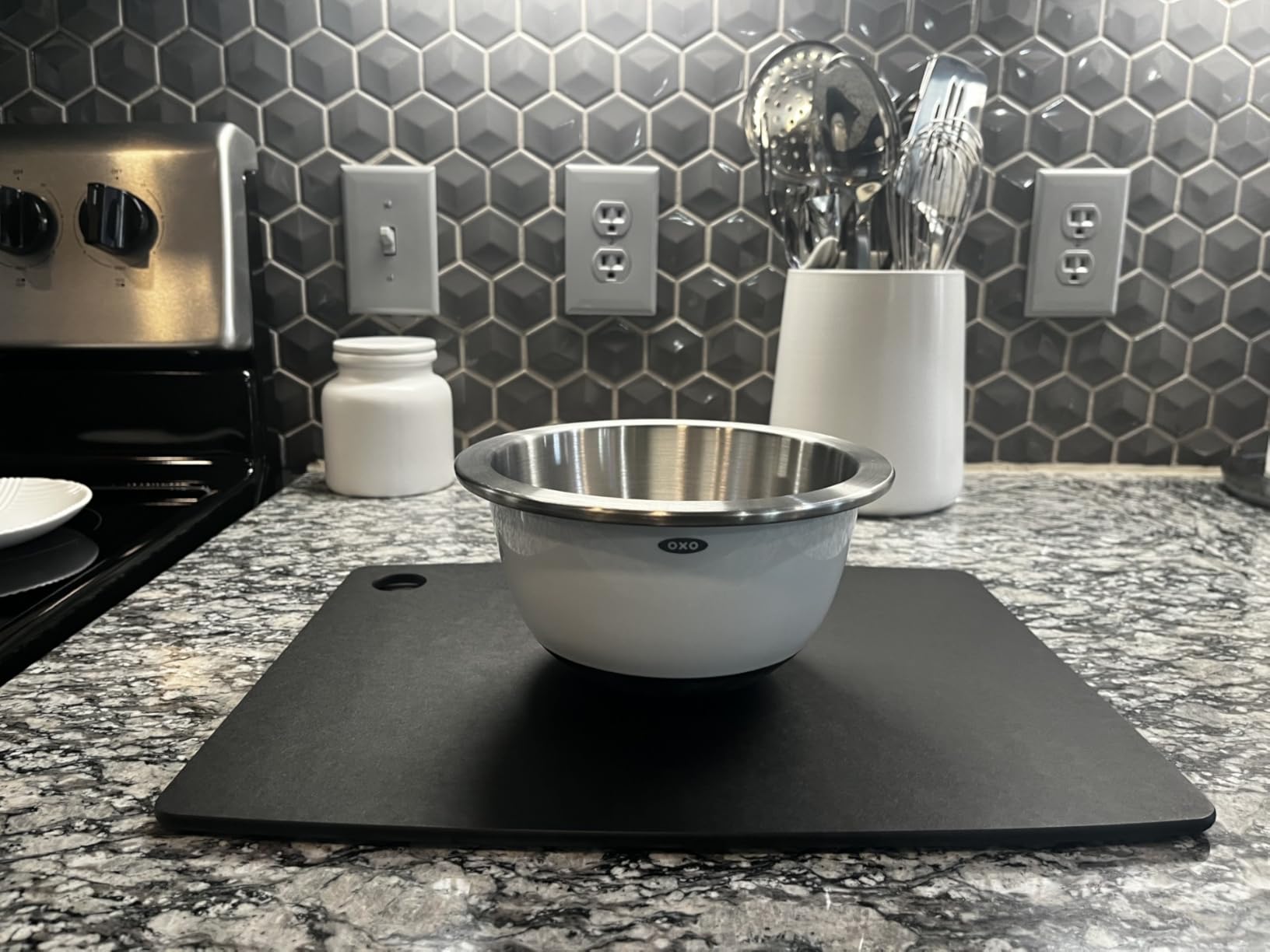 OXO Good Grips 3-Piece Stainless-Steel Mixing Bowl Set customer photo 2