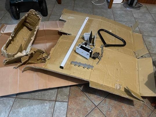 Lumex 2800GA Versa-Helper Trapeze Bar for Bed Mobility, Gray, Medical Assist Handle, Optional 2840GA Floor Stand (Sold Separately) customer photo 1