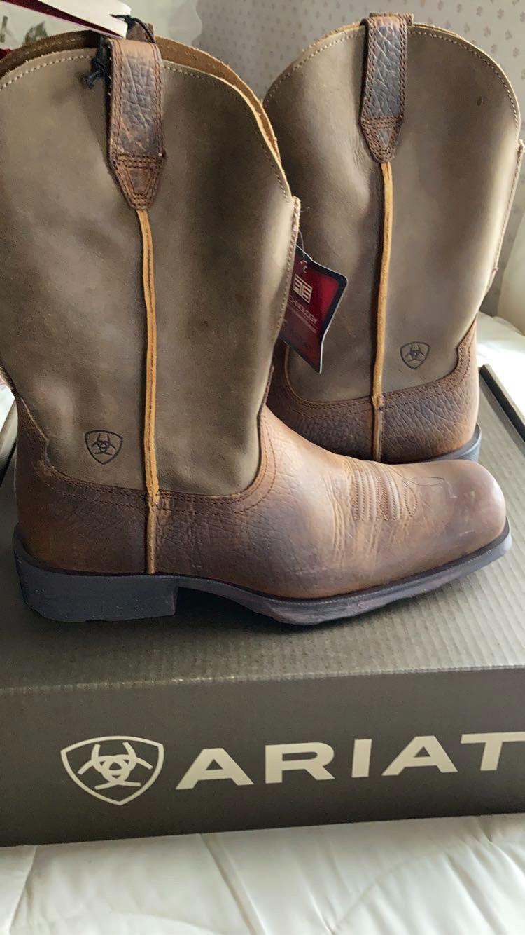 Rambler Western Boot - Men's Leather, Square Toe, Western Boots customer photo 1