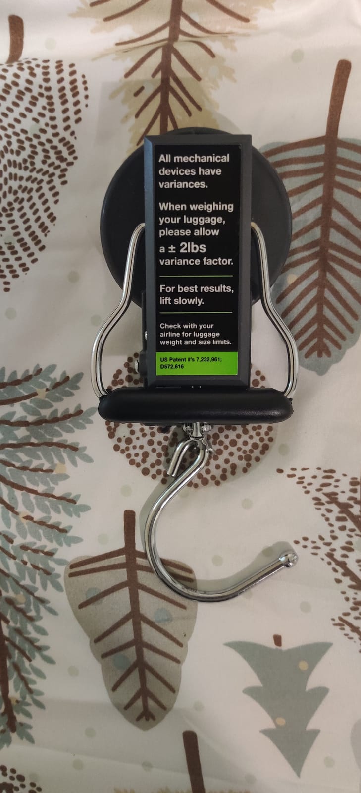 Travelon Stop and Lock Luggage Scale with Tape Measure customer photo 2