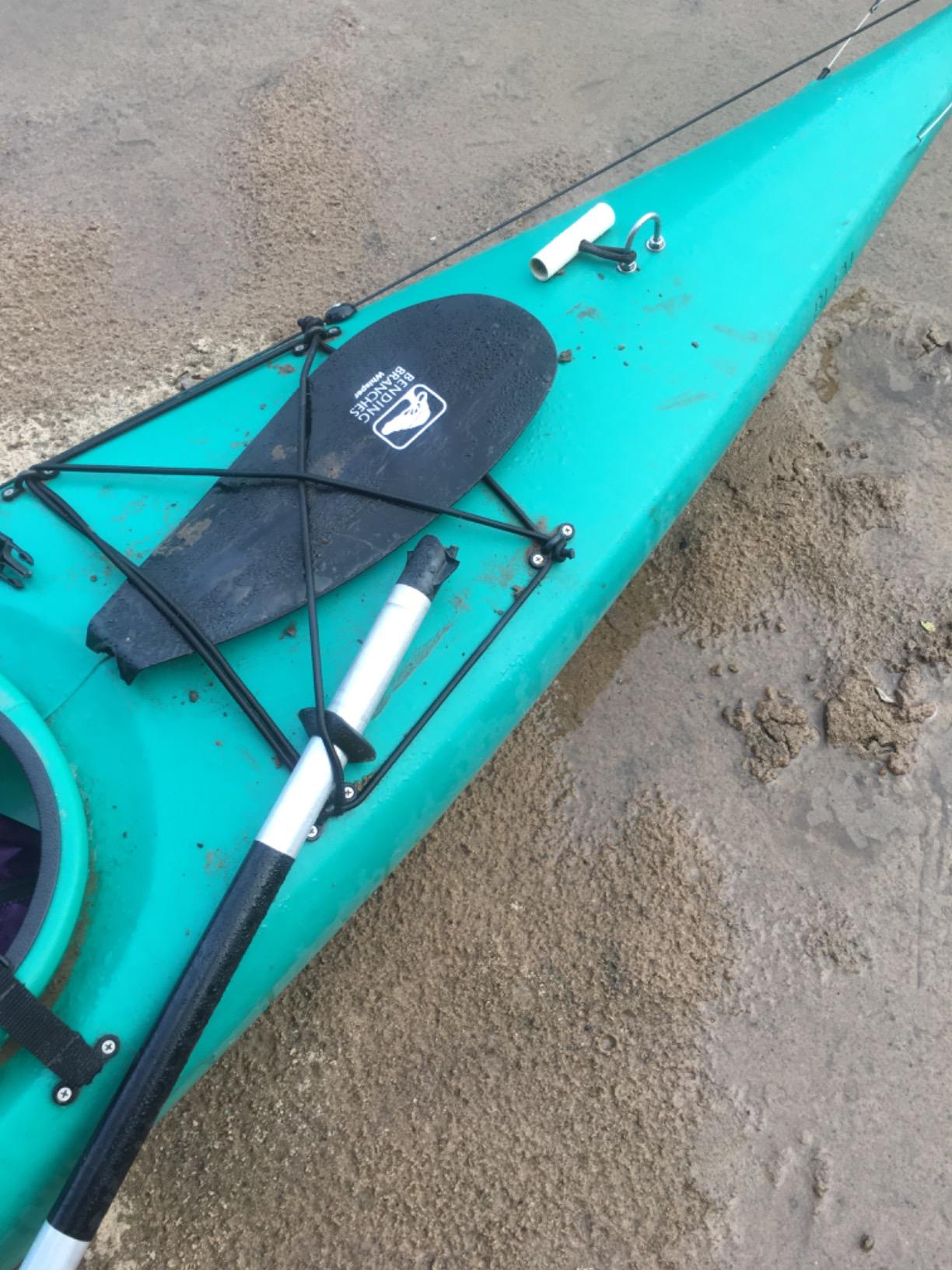 Bending Branches Whisper Kayak Paddle - 2-Piece Aluminum Shaft, Polypropylene Blades, Adjustable 0/60 Degree Feathering, Black Comfort Grips, Dihedral Blade Design for Recreational Paddling customer photo 2