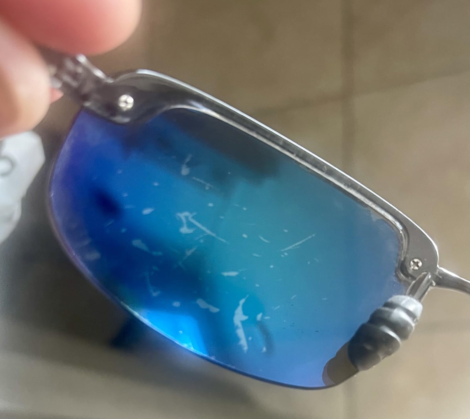 Maui Jim Polarized Men's and Women's Hookipa Rectangular Sunglasses customer photo 2