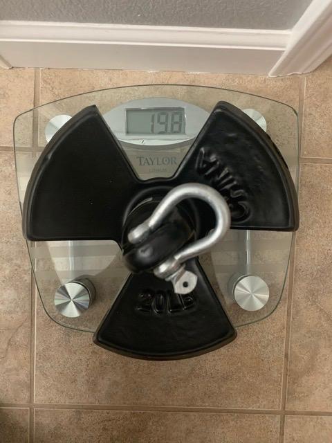 Seachoice River Anchor, Black Vinyl Coated Cast Iron, 20 Lbs. customer photo 1