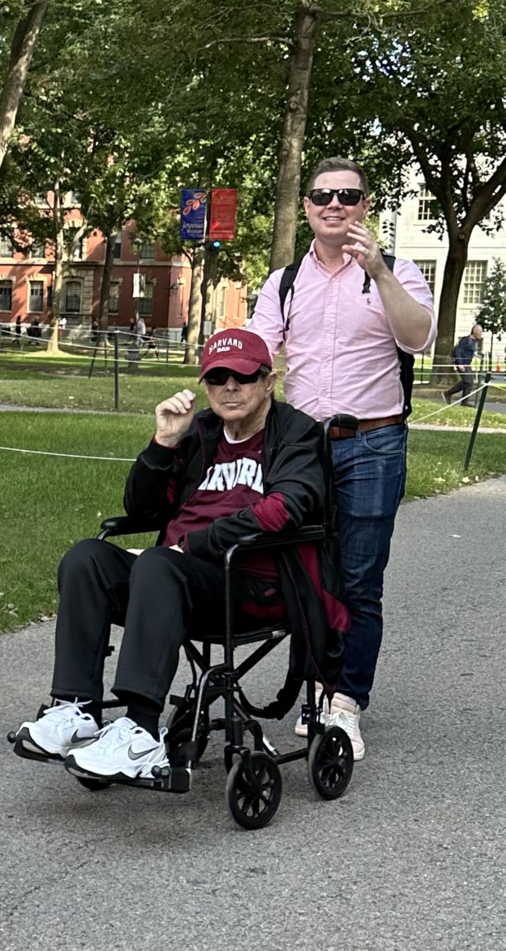 Drive Medical Lightweight Folding Transport Wheelchair - Reliable Mobility Support - Durable Steel Frame - Swing-Away Footrests - Compact Travel Design - Silver customer photo 2