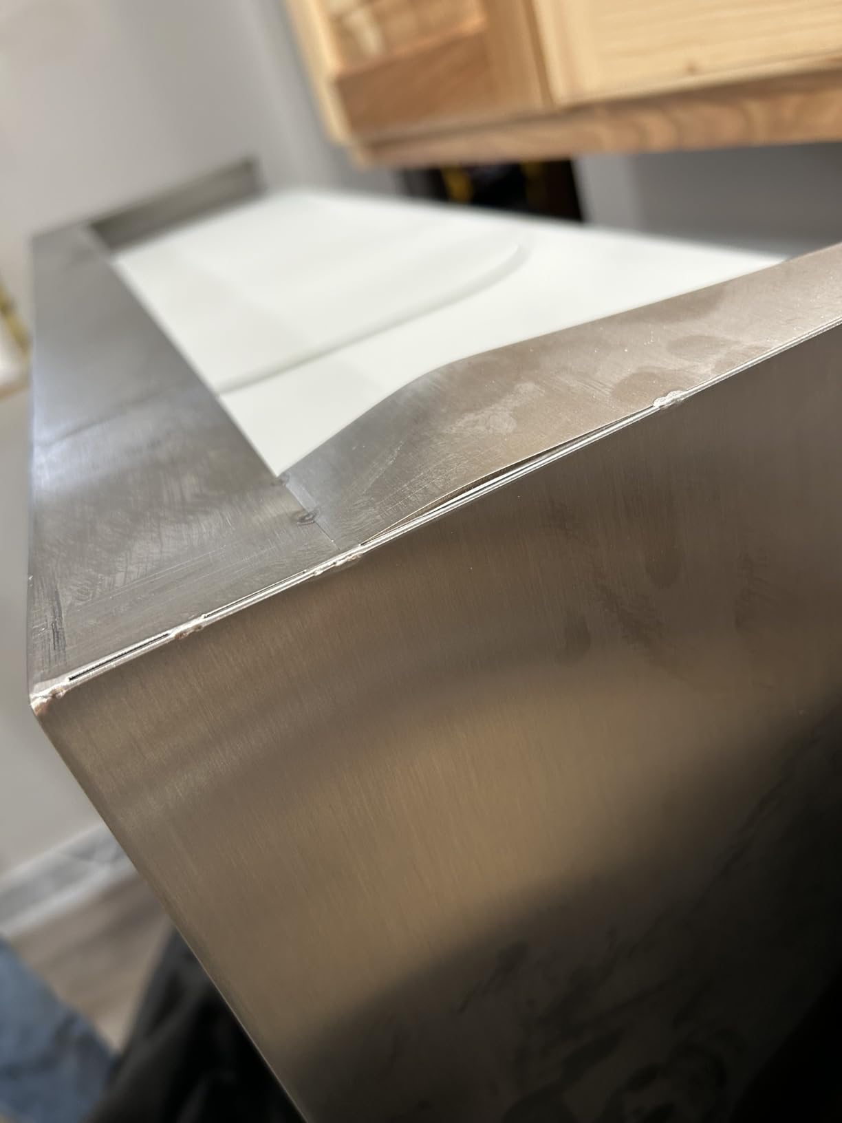 KRAUS Standart Pro 33-Inch Apron Front Farmhouse 16-Gauge 60/40 Double Bowl Stainless Steel Kitchen Sink, KHF203-33 customer photo 1