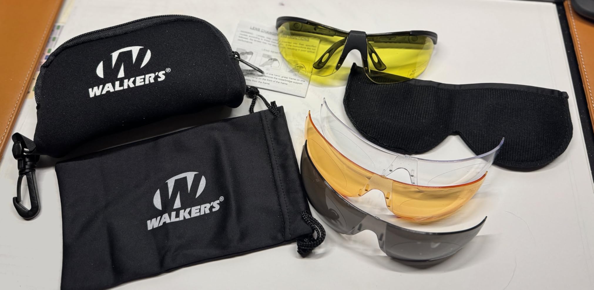 Walker's Sport Glasses with 4 Interchangeable Lenses - Shooting Eye Protection for Men and Women customer photo 1