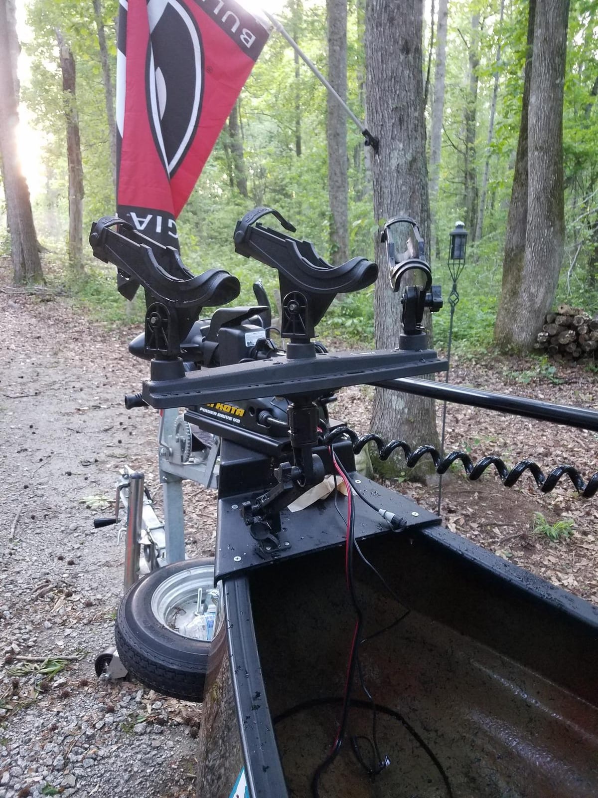 Scotty #279-BK Baitcaster/Spinning Rod Holder Without Mount, Black customer photo 2