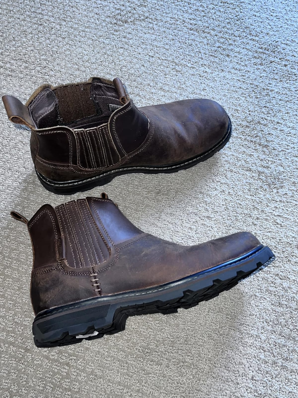 Skechers Men's Blaine Orsen Ankle Boot | Casual, Chelsea Boot, Slip-On, Oiled Pigskin Leather, Cushioned Insole customer photo 2