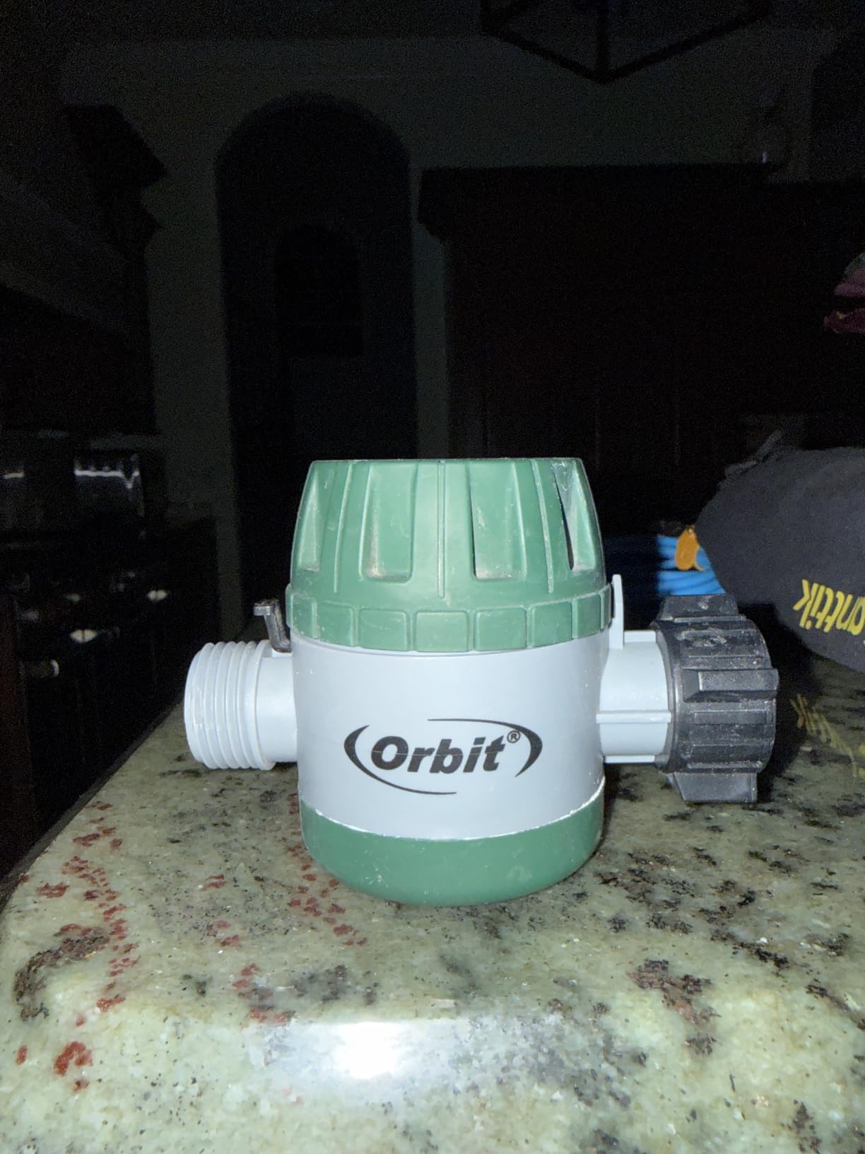 Orbit Mechanical Water Timer - Adjustable Irrigation Shutoff for Lawn & Garden Watering - Battery-Free Clockwork Hose Faucet Timer with Easy Grip Dial & Manual Bypass - 62034 customer photo 2