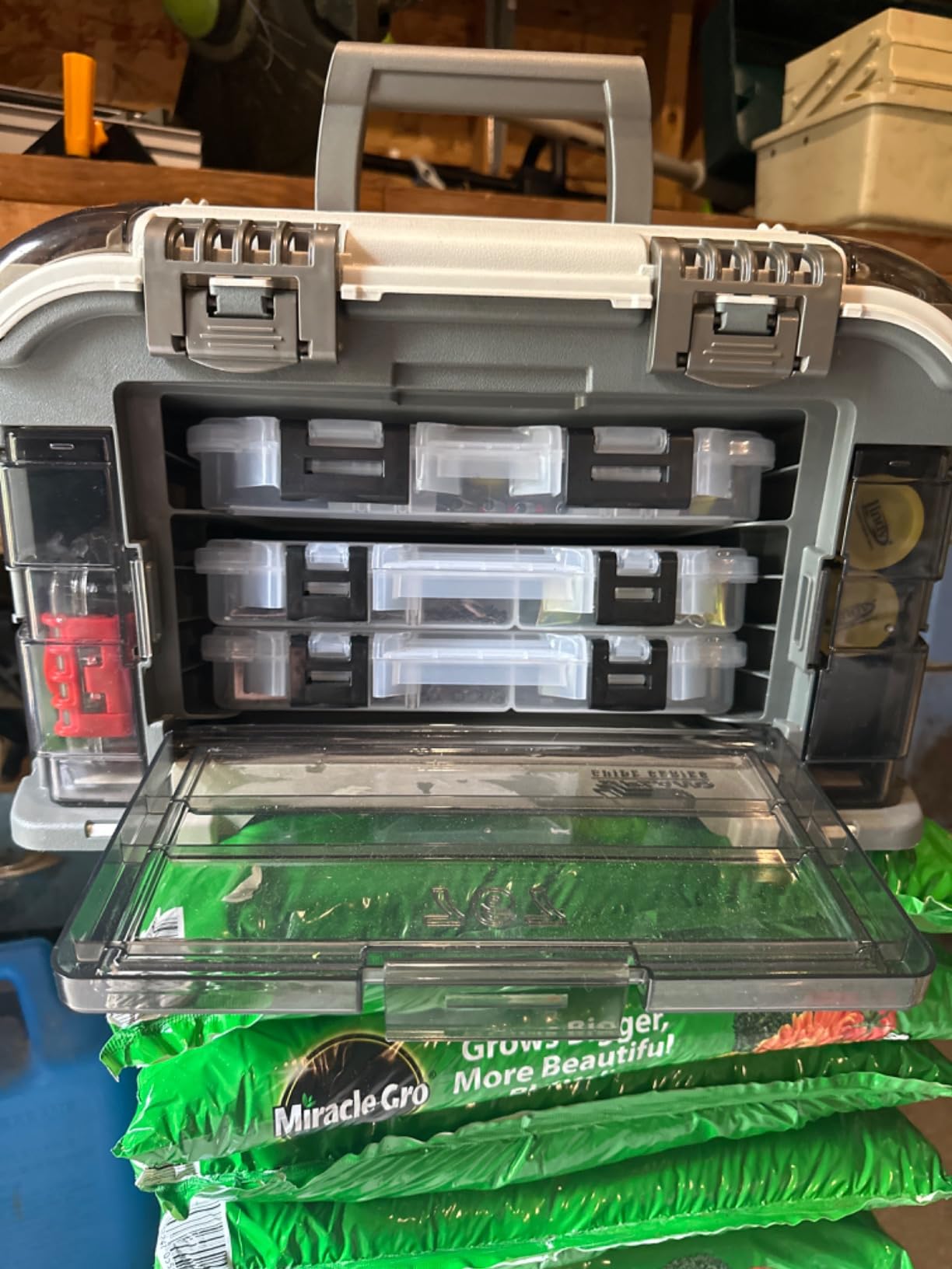 Plano Elite Series Ultimate Angled Tackle System, Includes 6 StowAway Utility Boxes, Waterproof Case customer photo 2