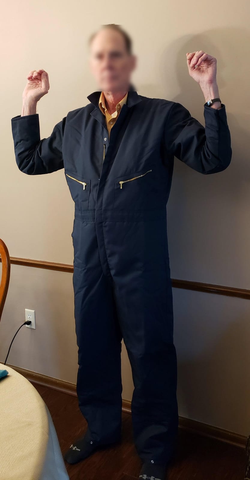 Red Kap Men's Insulated Twill Coverall customer photo 1