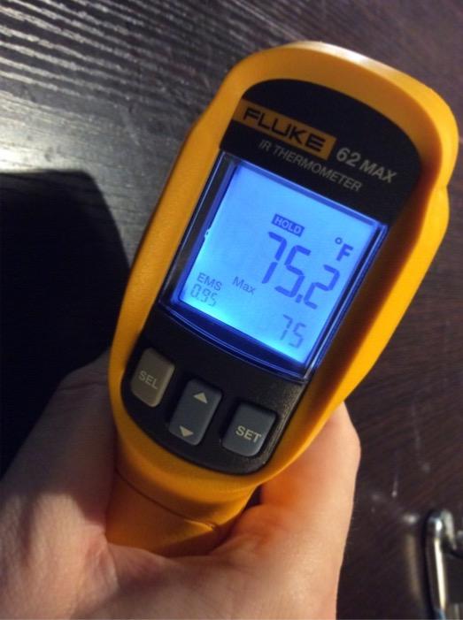 Fluke 62 Max Industrial Infrared Thermometer customer photo 2
