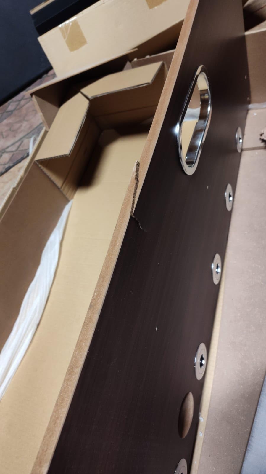 Hathaway Primo 56-In Foosball Table for Family Game Room - With Counterbalanced Players, E-Z Spin Bearings, Analog Scoring Units, Easy-Grip Handles & Adjustable Leg Levelers - Wood Grain Finish customer photo 1