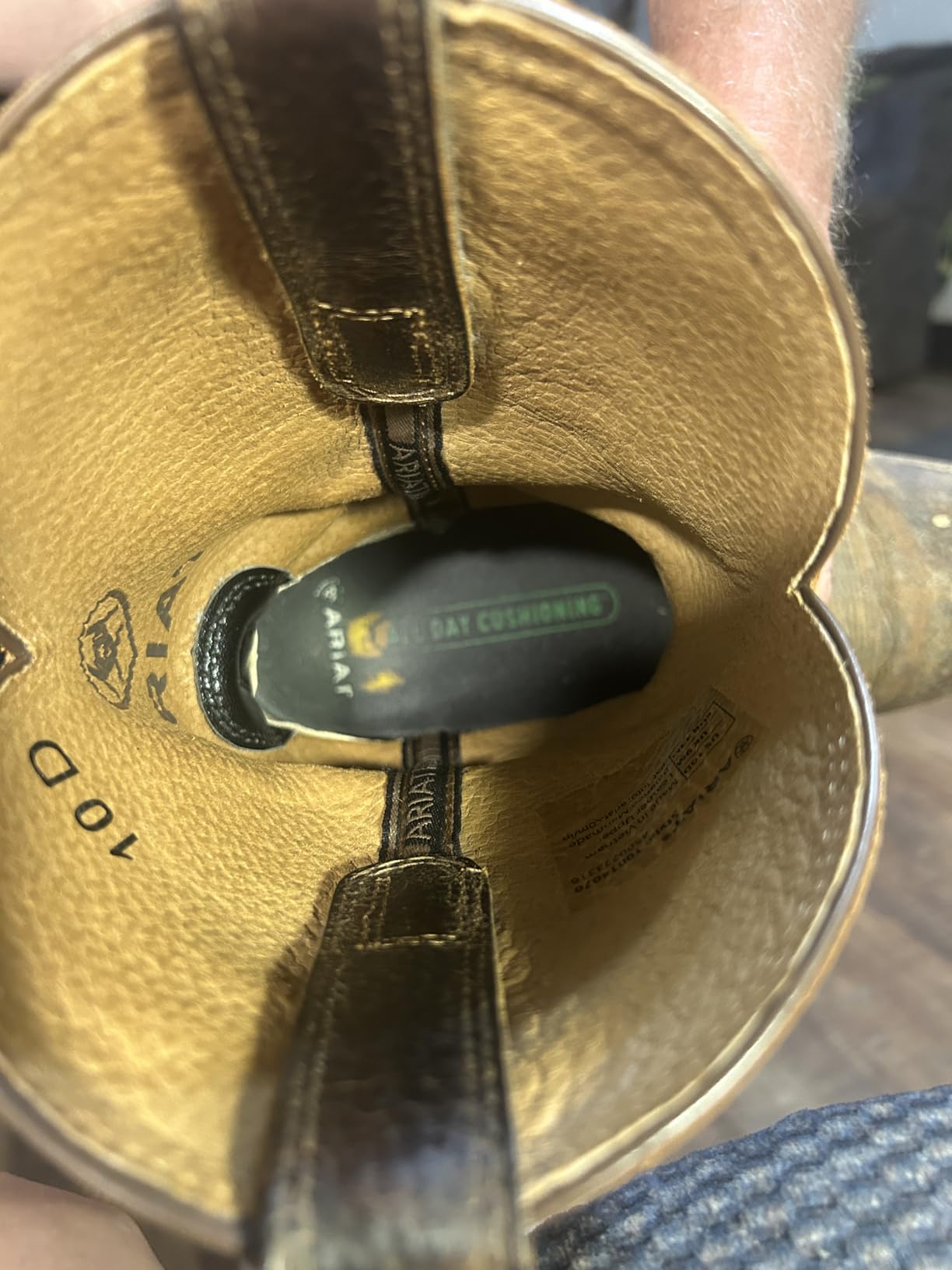 Men's Hybrid Rancher Western Boot customer photo 2