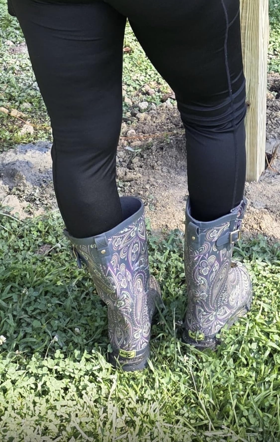 Western Chief Women's Tall Waterproof Rain Boot Outdoor Garden Shoes customer photo 1