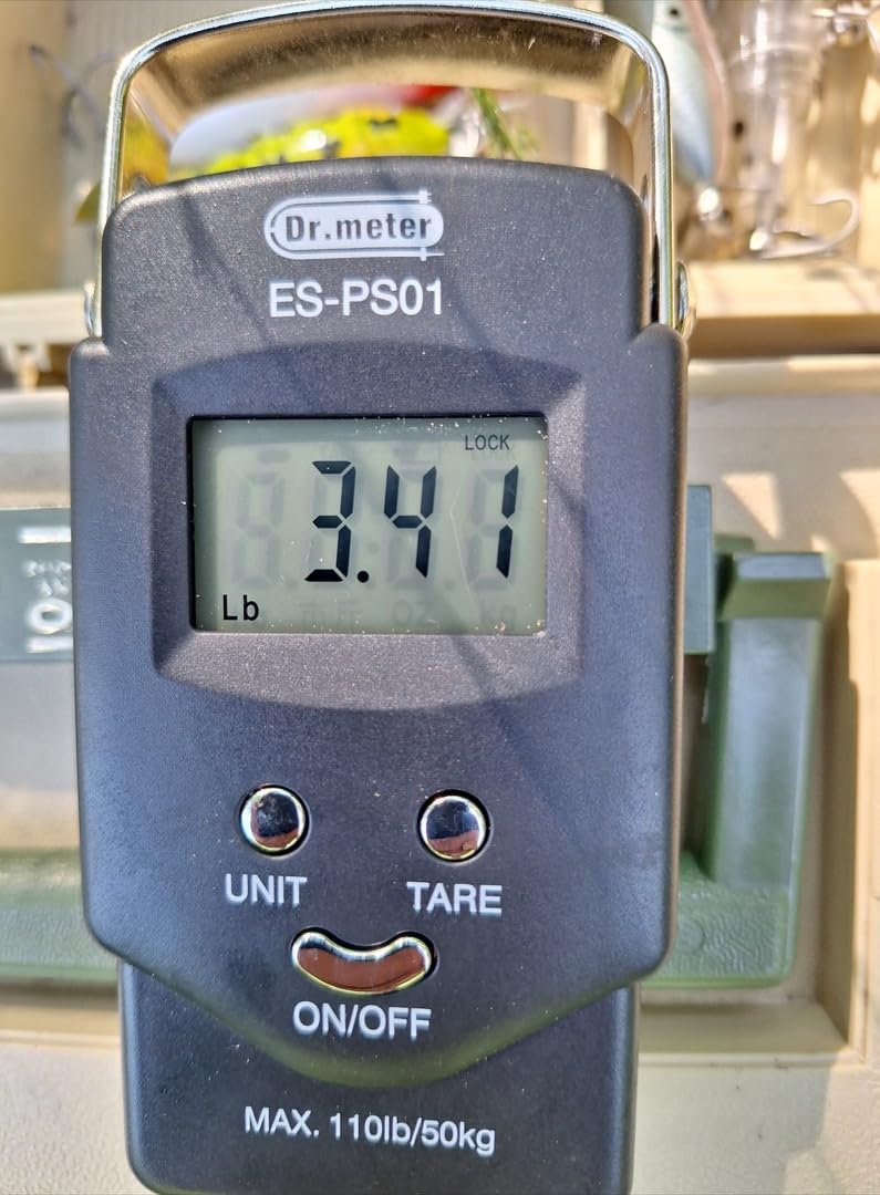 Fish Scale, 110 lb Digital Luggage Scale with Tape customer photo 1