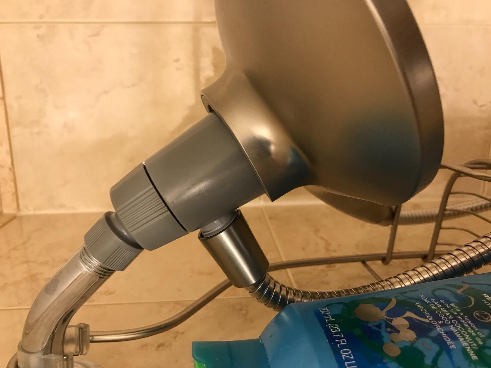 Moen Engage Spot Resist Brushed Nickel Six-Function 5.5-Inch Removable Handheld Showerhead with Magnetic Docking System, 26112SRN customer photo 1