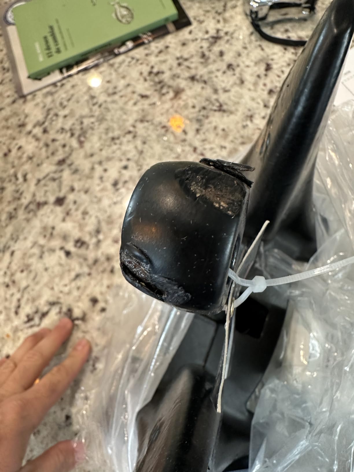 Extreme Max 3006.6530 BoatTector Vinyl-Coated Navy Anchor - 28 lbs. customer photo 2