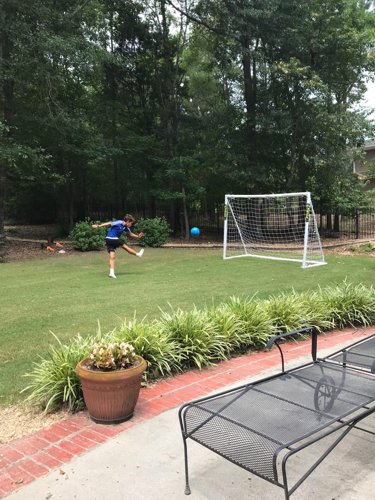 FORZA 8 x 6ft Soccer Goal - The World's #1 Backyard Goals! | 100% UK-Made, 4 Min Setup, Unbreakable Goalpost + Target & Ball Bundle customer photo 1